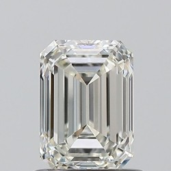 Diament szlif szmaragdowy, 1.0ct, VVS1, H, HRD 250000245706