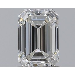 Diament szlif szmaragdowy, 1.01ct, VVS1, G, GIA 7526334813