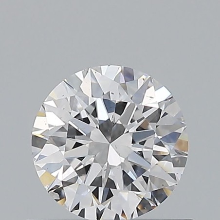 Diament szlif okrągły, 0.6ct, SI1, D, GIA 2537024751
