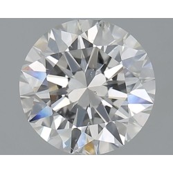 Diament szlif okrągły, 1.7ct, SI2, I, GIA 2536090259
