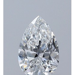 Diament szlif gruszkowy, 0.5ct, SI1, E, GIA 7521474082