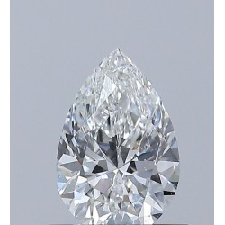 Diament szlif gruszkowy, 0.5ct, SI2, F, GIA 2538204089
