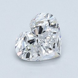 Diament serce, 1.01ct, VS1, D, GIA 3525797644
