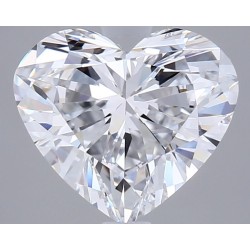Diament laboratoryjny bezbarwny serce, 2.17ct, VVS2, D, IGI LG729573892