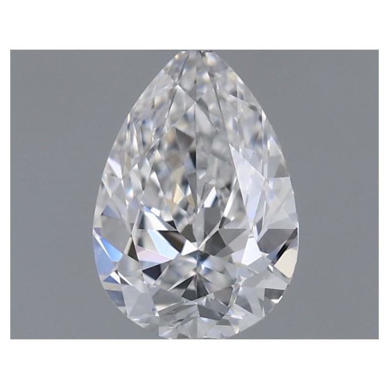 Diament szlif gruszkowy, 0.5ct, VS2, D, GIA 7526458011