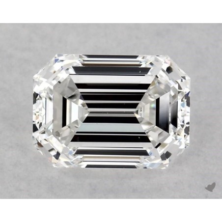 Diament szlif szmaragdowy, 1.01ct, VS1, D, GIA 2418591134