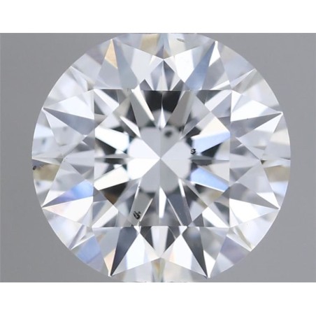 Diament szlif okrągły, 0.7ct, SI1, D, GIA 1498686834