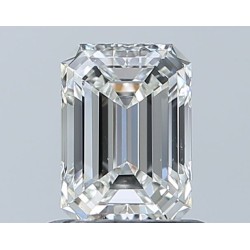 Diament szlif szmaragdowy, 0.81ct, SI1, H, GIA 7531429758