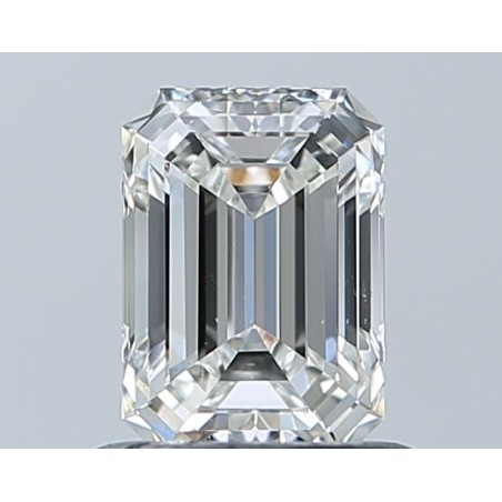 Diament szlif szmaragdowy, 0.81ct, SI1, H, GIA 7531429758