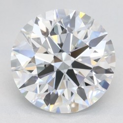 Diament laboratoryjny bezbarwny szlif okrągły, 2.55ct, VVS1, D, GIA 6505105390