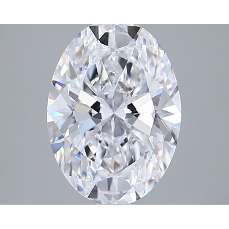 Diament laboratoryjny bezbarwny szlif owalny, 2.53ct, VVS2, D, GIA 7536387911