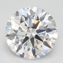 Diament laboratoryjny bezbarwny szlif okrągły, 2.83ct, IF, D, IGI LG722579462