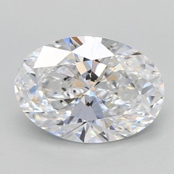 Diament laboratoryjny bezbarwny szlif owalny, 2.15ct, VVS1, D, IGI LG722562655