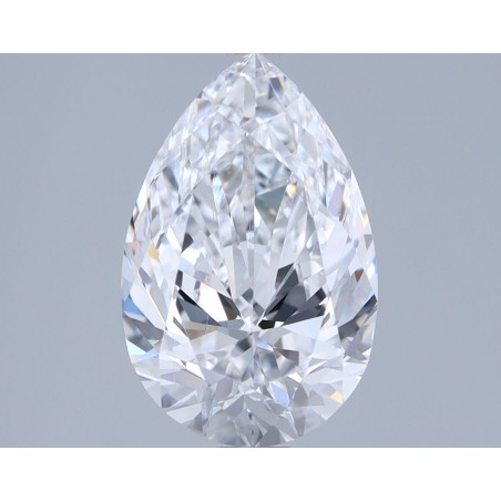 Diament szlif gruszkowy, 1.71ct, VS1, D, GIA 2394284559