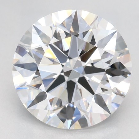 Diament laboratoryjny bezbarwny szlif okrągły, 2.62ct, VVS1, D, GIA 1505015376