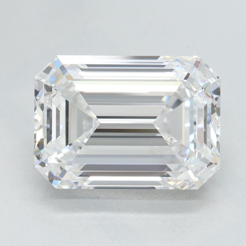 Diament laboratoryjny bezbarwny szlif szmaragdowy, 2.81ct, VVS1, D, GIA 2504140752