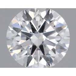 Diament szlif okrągły, 0.37ct, SI2, F, IGI 670418009