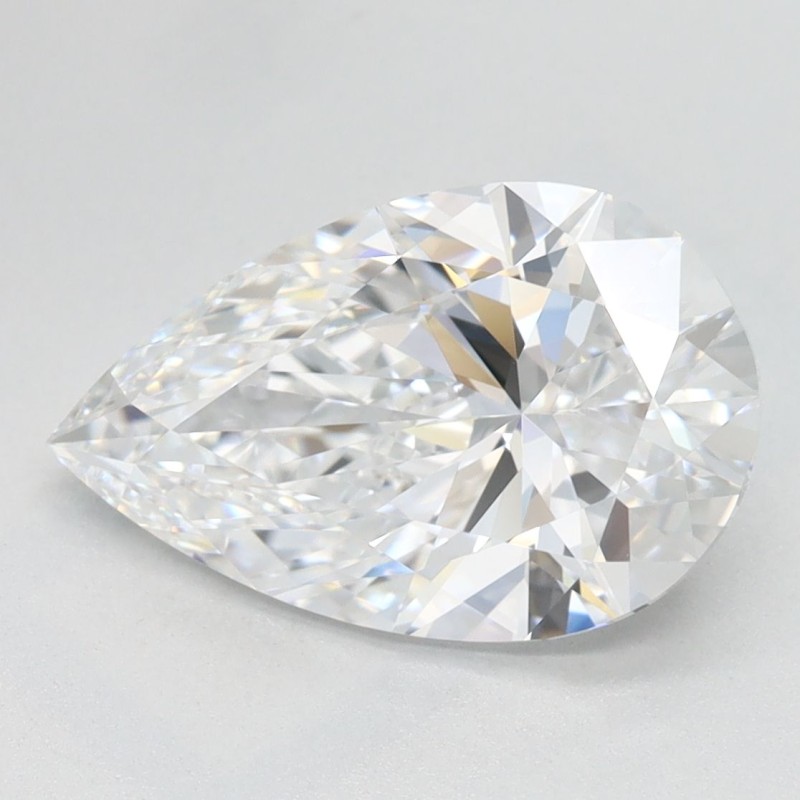 Diament laboratoryjny bezbarwny szlif gruszkowy, 2.61ct, VVS1, D, GIA 2504132466 Diament laboratoryjny bezbarwny szlif gruszkowy, 2.61ct, VVS1, D, GIA 2504132466