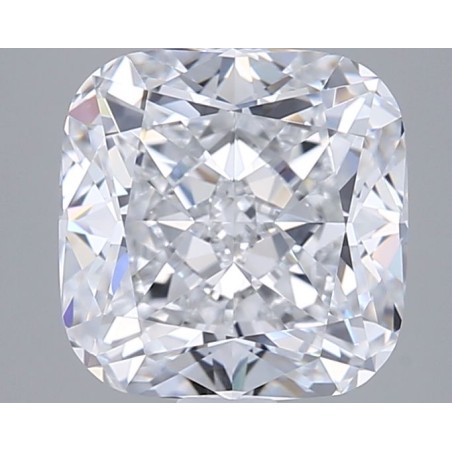 Diament laboratoryjny bezbarwny szlif poduszkowy brylantowy, 2.05ct, VVS2, D, GIA 6532388469