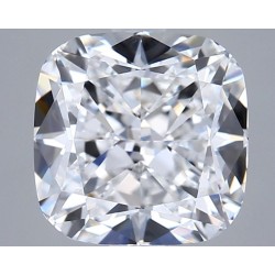 Diament laboratoryjny bezbarwny szlif poduszkowy brylantowy, 2.9ct, VVS2, E, GIA 7538419344