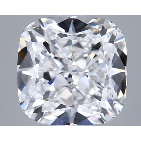 Diament laboratoryjny bezbarwny szlif poduszkowy brylantowy, 2.9ct, VVS2, E, GIA 7538419344
