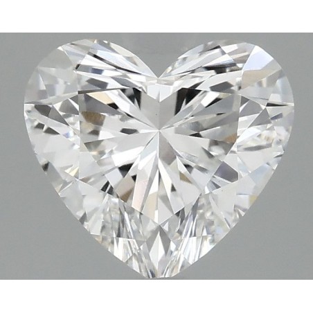 Diament laboratoryjny bezbarwny serce, 2.1ct, VVS2, E, IGI LG714506488