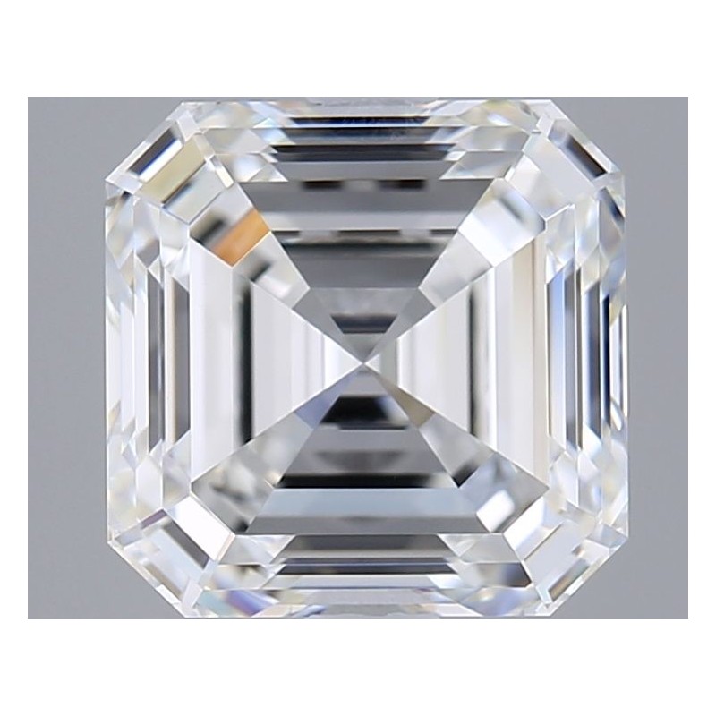 Diament laboratoryjny bezbarwny Asscher, 2.59ct, VVS2, F, GIA 2534418417