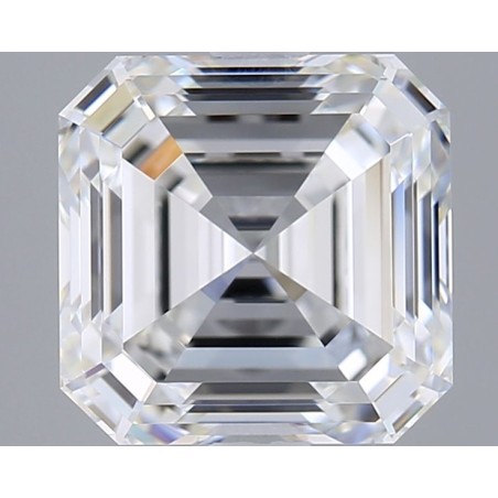 Diament laboratoryjny bezbarwny Asscher, 2.59ct, VVS2, F, GIA 2534418417
