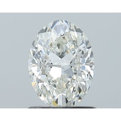Diament szlif owalny, 1.0ct, SI1, I, GIA 7531287670