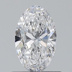 Diament szlif owalny, 0.51ct, VVS1, D, GIA 2527758605