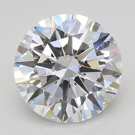 Diament laboratoryjny bezbarwny szlif okrągły, 3.0ct, VVS1, D, GIA 6531391159