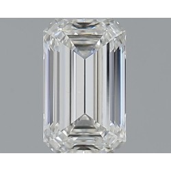 Diament szlif szmaragdowy, 0.5ct, VS2, H, GIA 1533022944