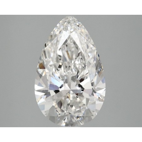 Diament laboratoryjny bezbarwny szlif gruszkowy, 2.59ct, VVS2, F, IGI LG731506294