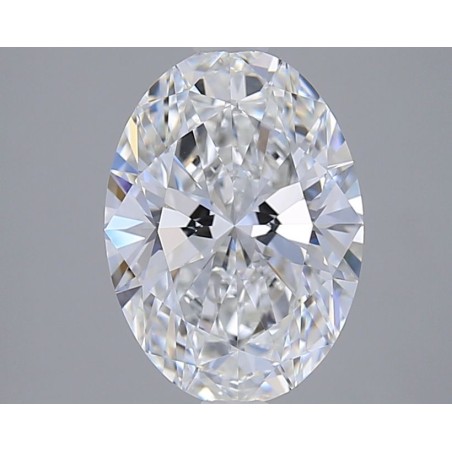 Diament laboratoryjny bezbarwny szlif owalny, 2.51ct, VVS2, D, IGI LG729572336