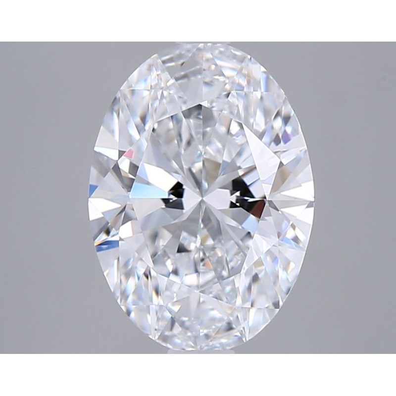 Diament laboratoryjny bezbarwny szlif owalny, 2.5ct, VVS2, D, IGI LG729572341