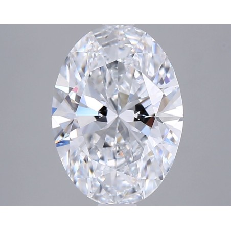 Diament laboratoryjny bezbarwny szlif owalny, 2.5ct, VVS2, D, IGI LG729572341