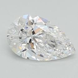 Diament laboratoryjny bezbarwny szlif gruszkowy, 2.0ct, VVS1, D, IGI LG735544766