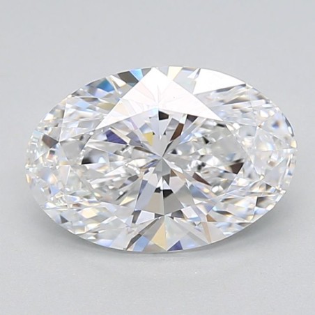 Diament laboratoryjny bezbarwny szlif owalny, 2.06ct, VVS1, D, IGI LG735544740