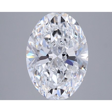 Diament laboratoryjny bezbarwny szlif owalny, 2.83ct, VVS2, D, GIA 2537418778