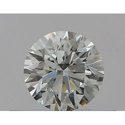 Diament szlif okrągły, 0.3ct, VVS2, F, GIA 2537591405