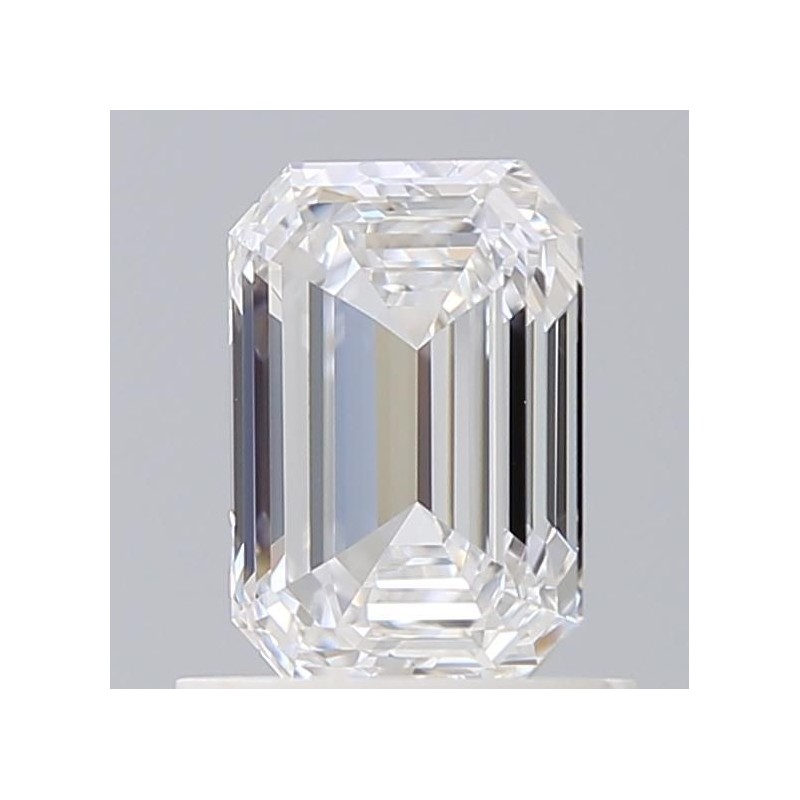 Diament laboratoryjny bezbarwny szlif szmaragdowy, 1.04ct, VVS2, D, IGI LG502110161