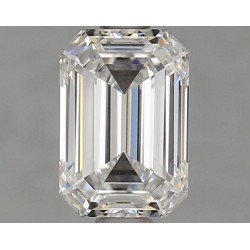 Diament laboratoryjny bezbarwny szlif szmaragdowy, 0.97ct, VVS2, D, IGI LG604395142