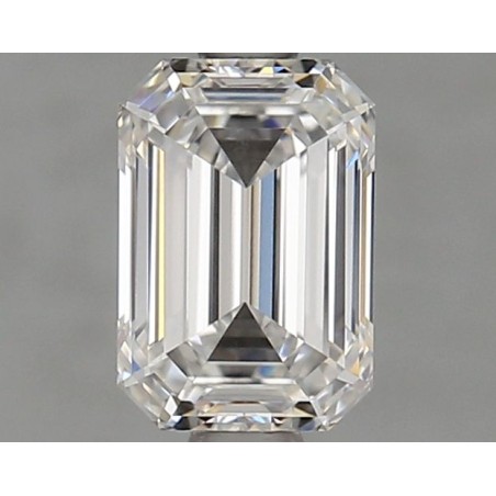 Diament laboratoryjny bezbarwny szlif szmaragdowy, 0.97ct, VVS2, D, IGI LG604395142