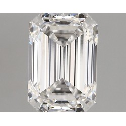 Diament laboratoryjny bezbarwny szlif szmaragdowy, 1.51ct, VVS1, E, IGI LG738526865
