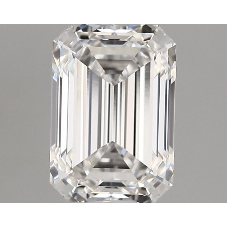 Diament laboratoryjny bezbarwny szlif szmaragdowy, 1.51ct, VVS1, E, IGI LG738526865