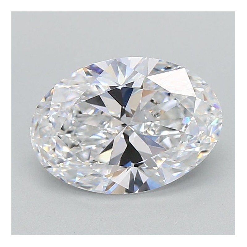 Diament laboratoryjny bezbarwny szlif owalny, 2.0ct, VVS1, D, IGI LG729573427