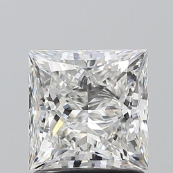 Diament szlif princess, 1.5ct, VS2, F, GIA 5536165428