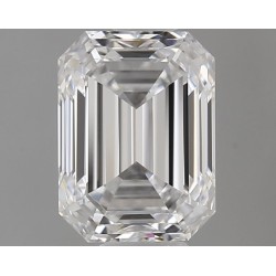 Diament szlif szmaragdowy, 0.9ct, VVS1, D, GIA 6442285886
