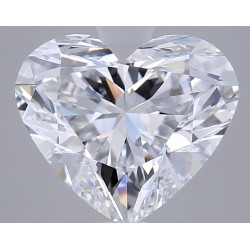 Diament laboratoryjny bezbarwny serce, 2.53ct, VVS2, D, IGI LG729573573