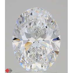 Diament laboratoryjny bezbarwny szlif owalny, 2.02ct, VVS1, D, IGI LG734543972